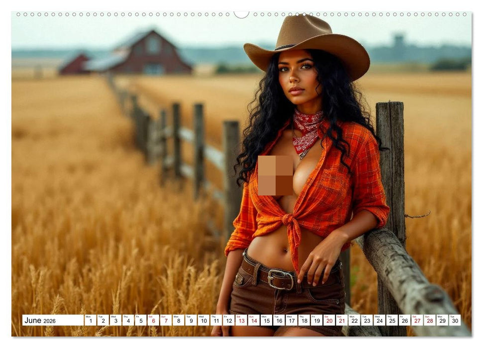 Wild West Dreams (CALVENDO Monthly Calendar 2026)
