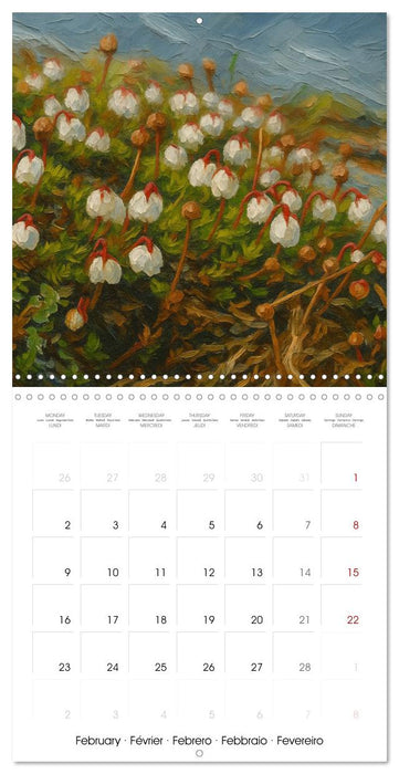 Eurasia Flowers (CALVENDO Monthly Calendar 2026)