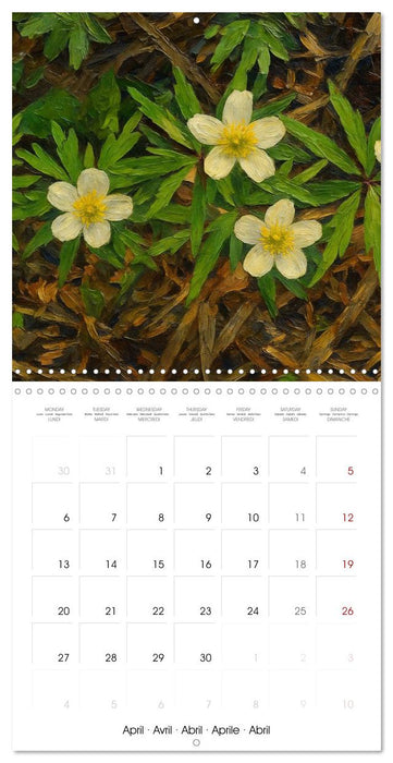 Eurasia Flowers (CALVENDO Monthly Calendar 2026)