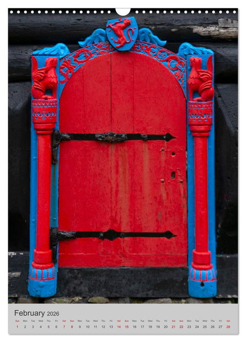 Doors of the world (CALVENDO Monthly Calendar 2026)