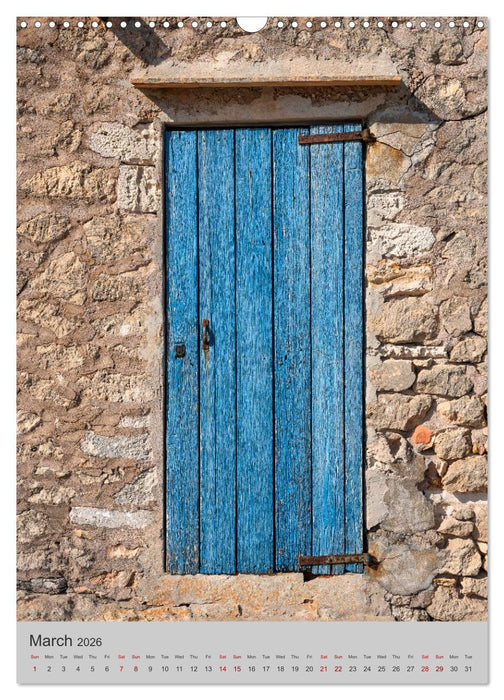 Doors of the world (CALVENDO Monthly Calendar 2026)