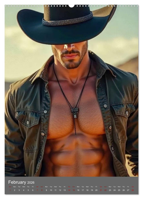 Bronco Heartthrobs (CALVENDO Premium-Calendar 2026)