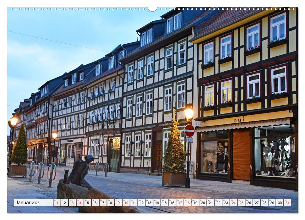 Wernigerode, die wunderschöne Stadt im Harz (CALVENDO Wandkalender 2026)