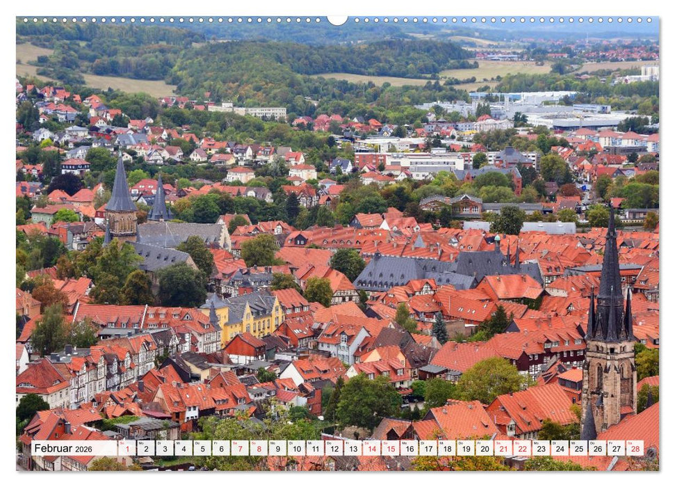 Wernigerode, die wunderschöne Stadt im Harz (CALVENDO Wandkalender 2026)