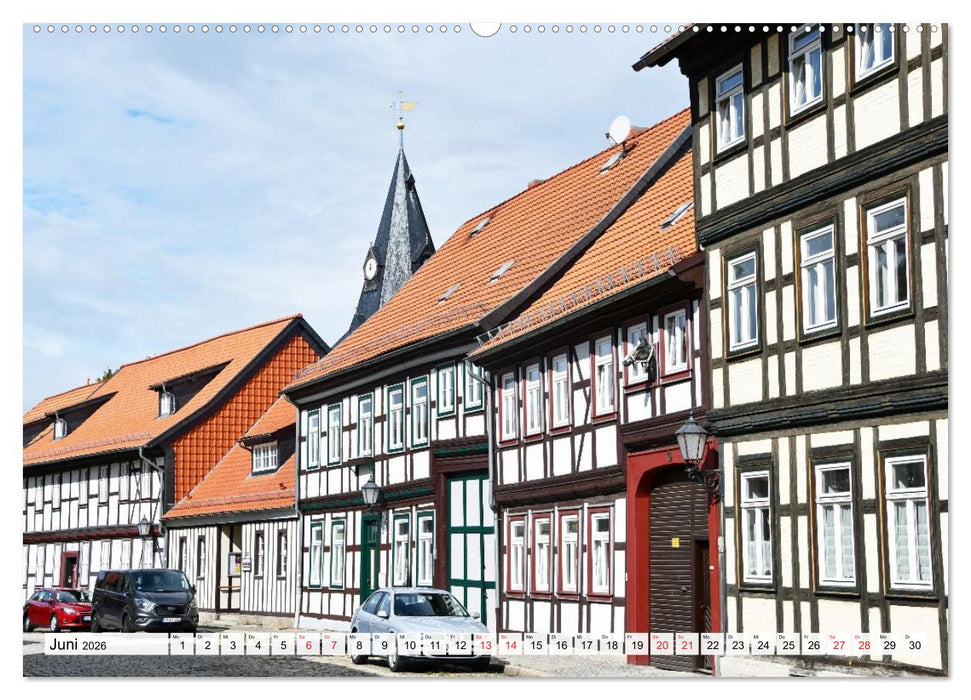 Wernigerode, die wunderschöne Stadt im Harz (CALVENDO Wandkalender 2026)