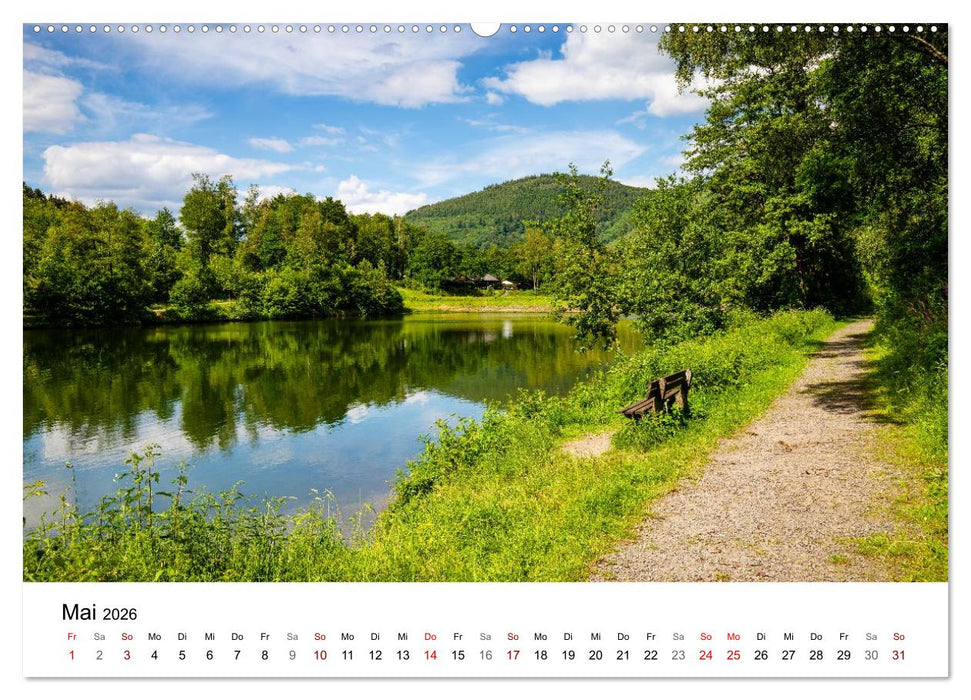 Sauerland - Land der tausend Berge (CALVENDO Wandkalender 2026)