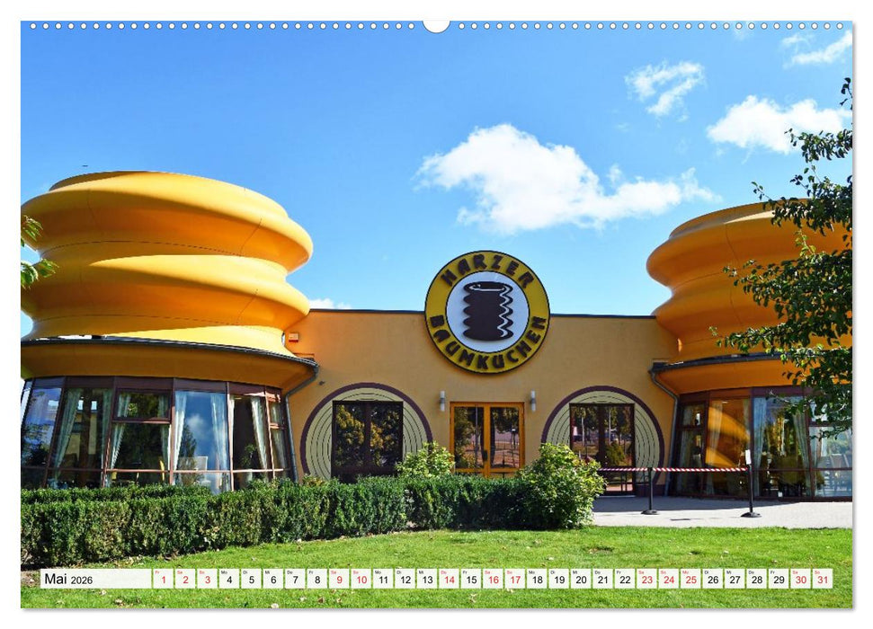 Wernigerode, die wunderschöne Stadt im Harz (CALVENDO Premium Wandkalender 2026)