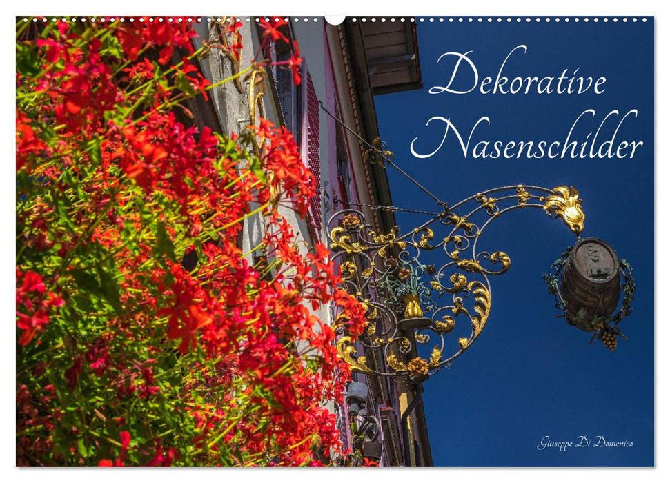 Dekorative Nasenschilder (CALVENDO Wandkalender 2026)