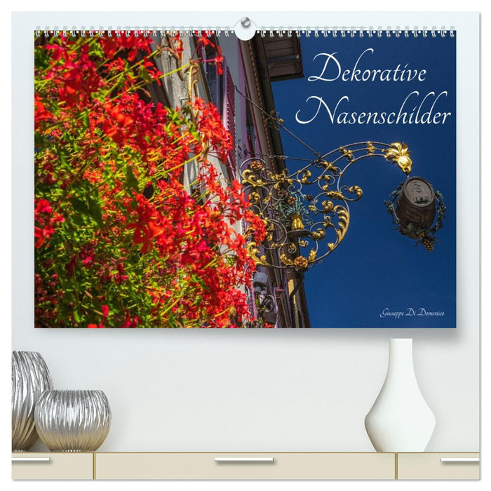 Dekorative Nasenschilder (CALVENDO Premium Wandkalender 2026)