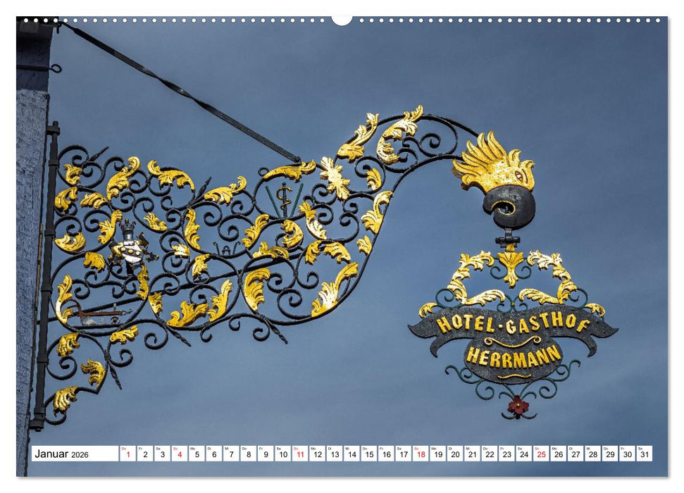 Dekorative Nasenschilder (CALVENDO Premium Wandkalender 2026)