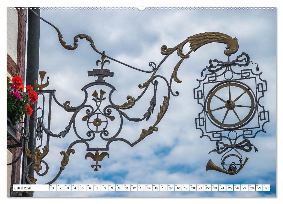 Dekorative Nasenschilder (CALVENDO Premium Wandkalender 2026)