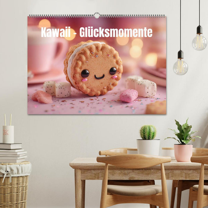 Kawaii-Glücksmomente (CALVENDO Wandkalender 2026)