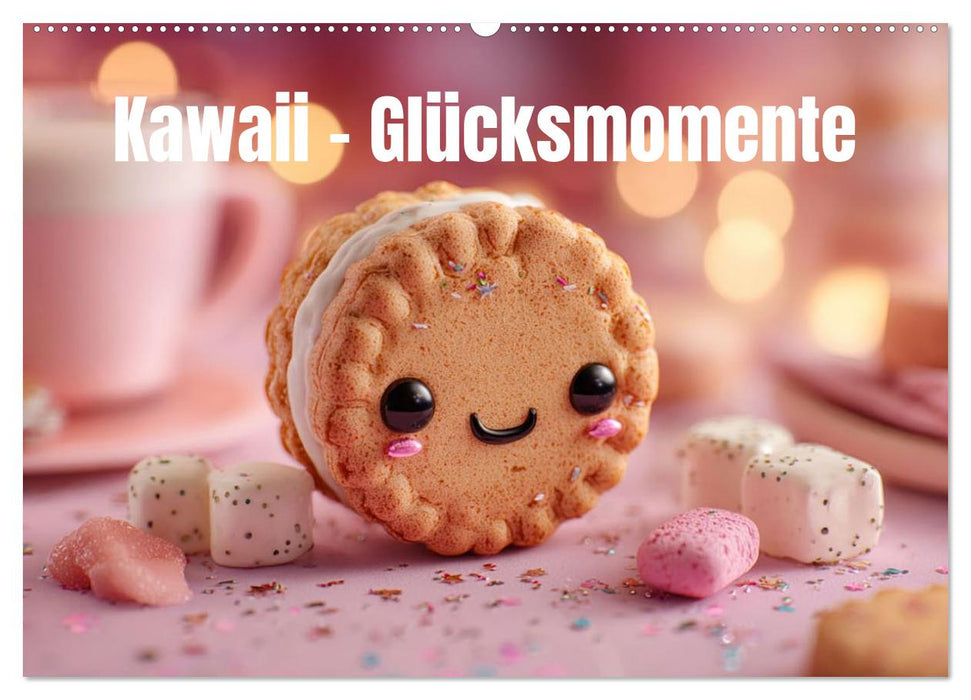 Kawaii-Glücksmomente (CALVENDO Wandkalender 2026)