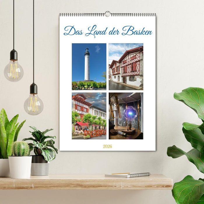 Das Land der Basken (CALVENDO Wandkalender 2026)
