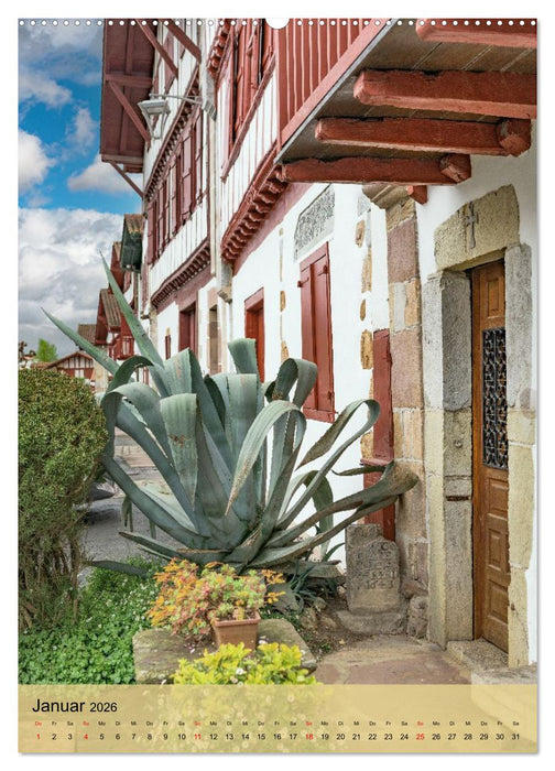 Das Land der Basken (CALVENDO Wandkalender 2026)