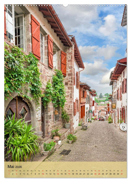 Das Land der Basken (CALVENDO Wandkalender 2026)