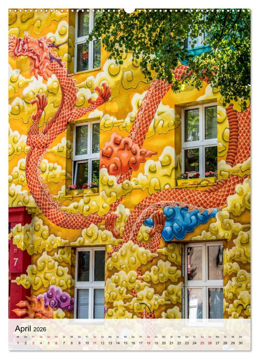 Fasadenmalerei (CALVENDO Wandkalender 2026)