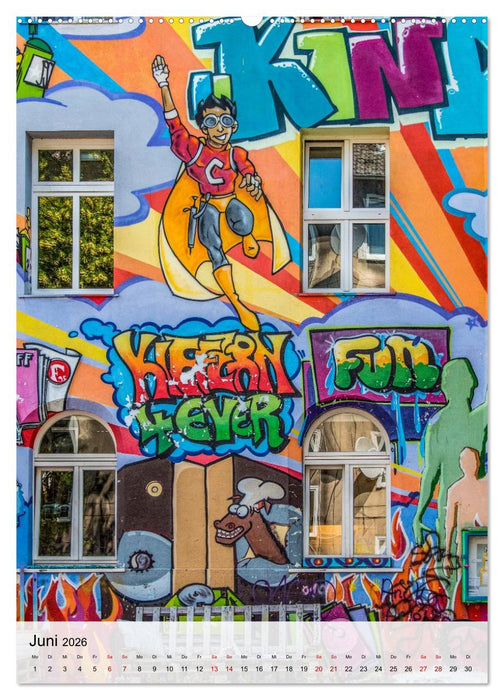 Fasadenmalerei (CALVENDO Wandkalender 2026)