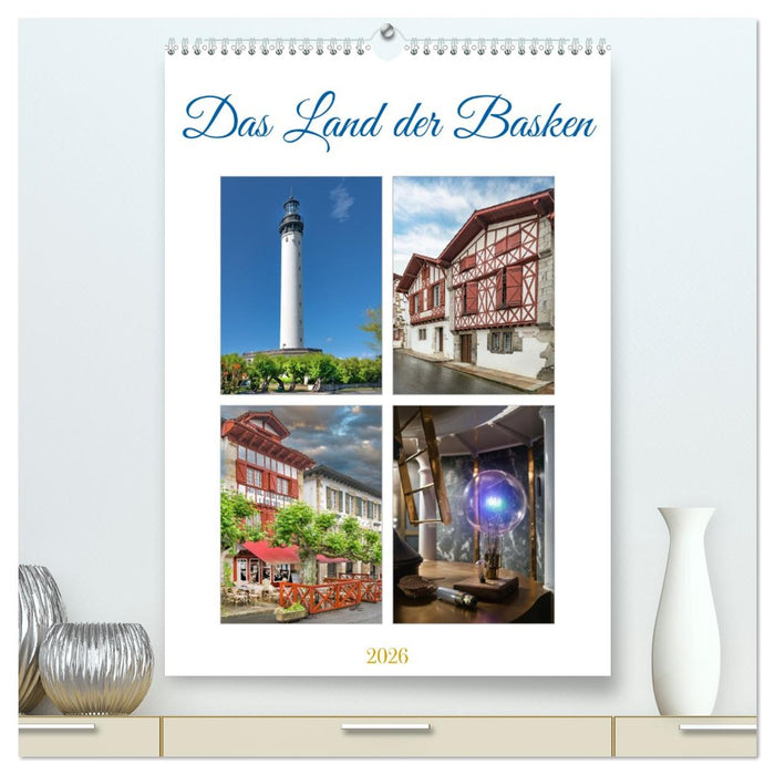 Das Land der Basken (CALVENDO Premium Wandkalender 2026)