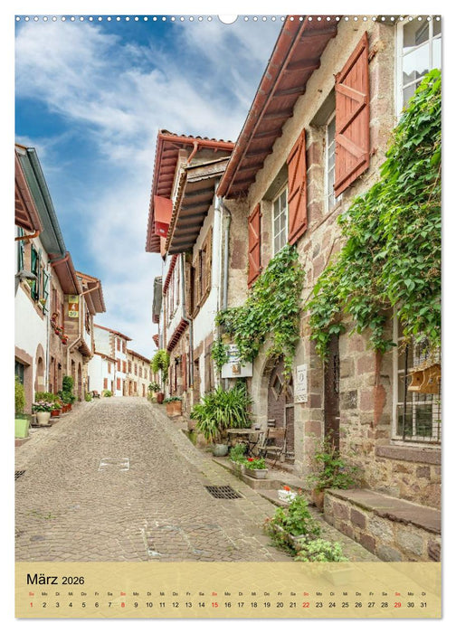 Das Land der Basken (CALVENDO Premium Wandkalender 2026)