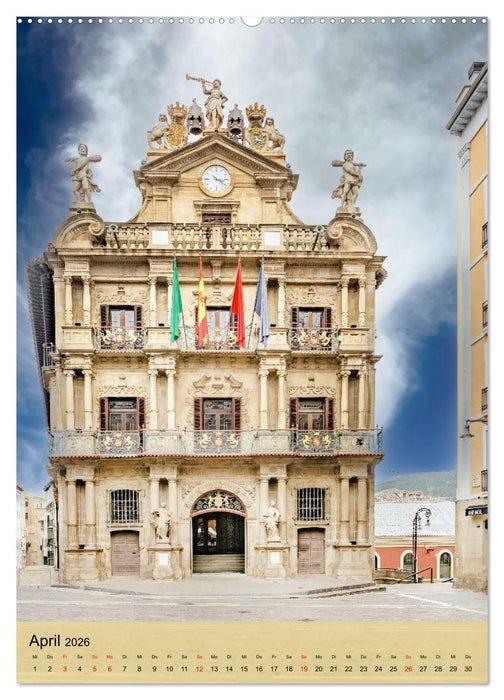 Das Land der Basken (CALVENDO Premium Wandkalender 2026)