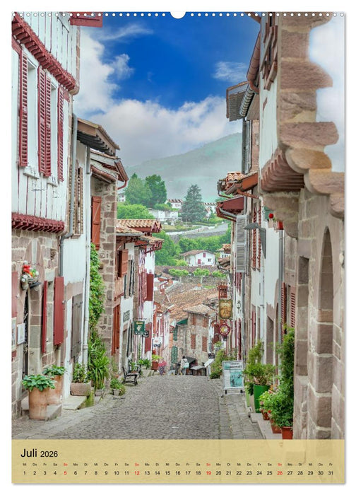 Das Land der Basken (CALVENDO Premium Wandkalender 2026)