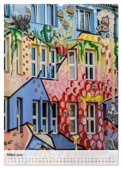 Fasadenmalerei (CALVENDO Premium Wandkalender 2026)