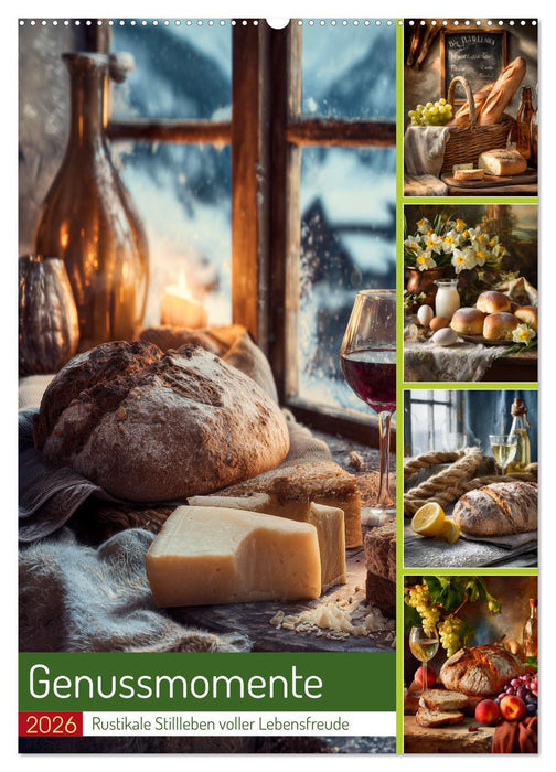 Genussmomente (CALVENDO Wandkalender 2026)