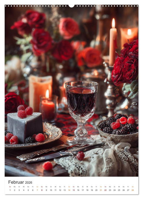 Genussmomente (CALVENDO Premium Wandkalender 2026)