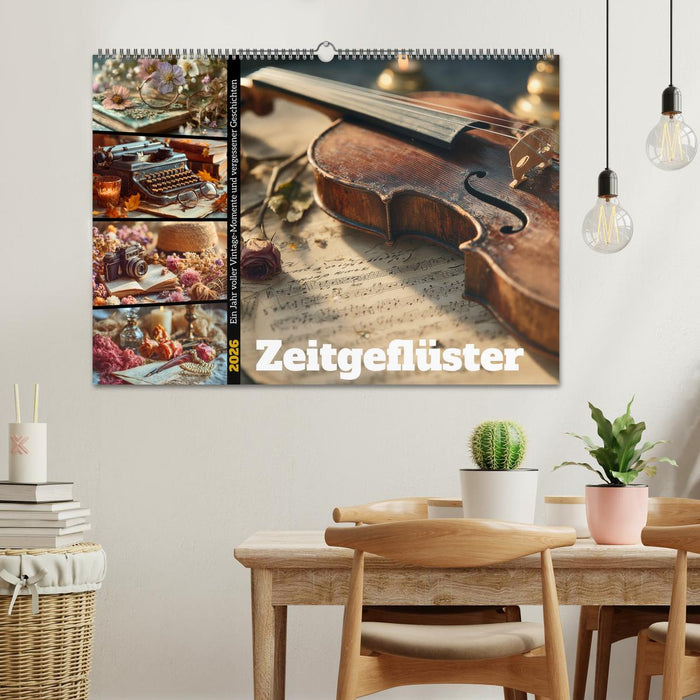 Zeitgeflüster (CALVENDO Wandkalender 2026)