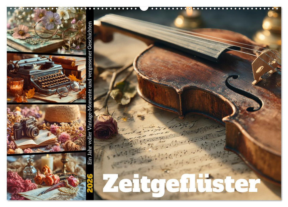 Zeitgeflüster (CALVENDO Wandkalender 2026)