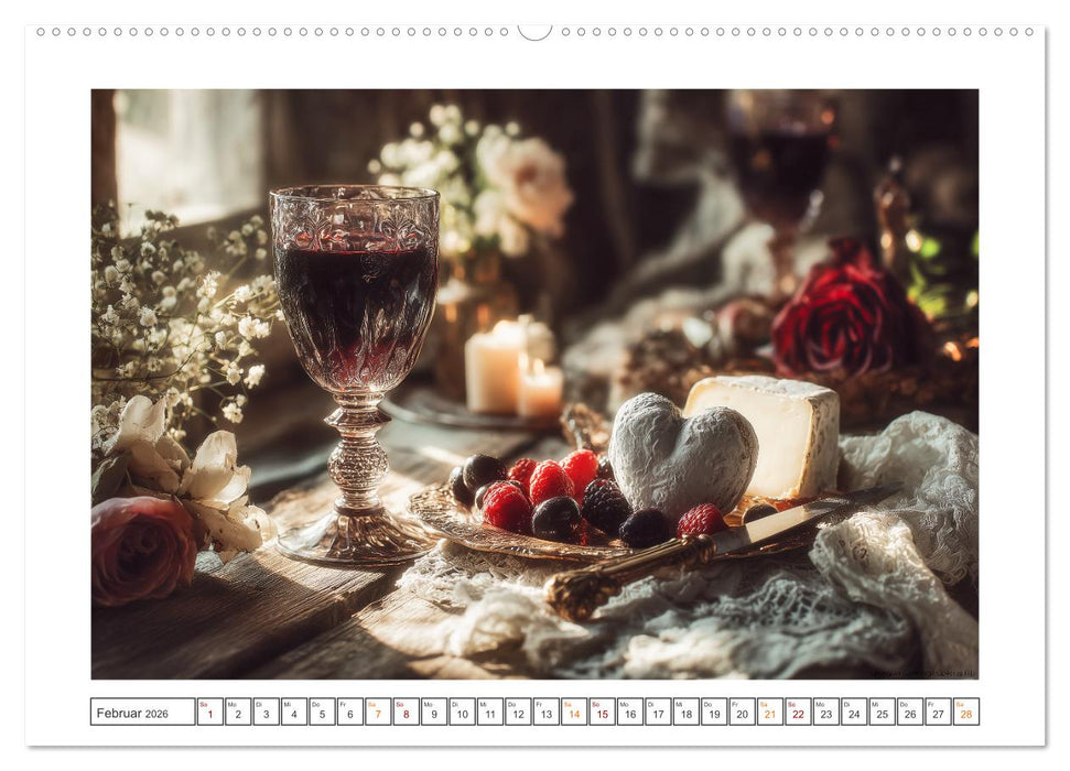 Landleben auf dem Tisch (CALVENDO Premium Wandkalender 2026)