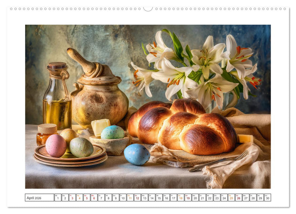 Landleben auf dem Tisch (CALVENDO Premium Wandkalender 2026)