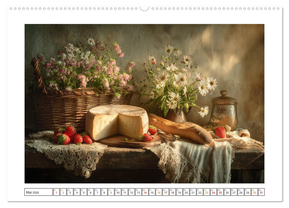 Landleben auf dem Tisch (CALVENDO Premium Wandkalender 2026)