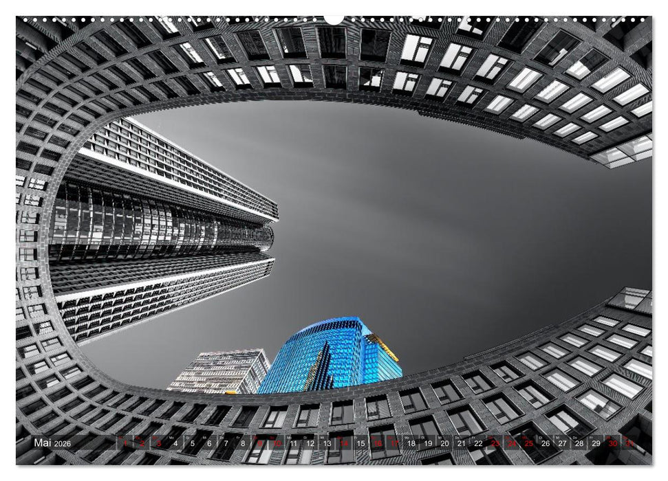 MAINHATTEN architektur kunst (CALVENDO Wandkalender 2026)
