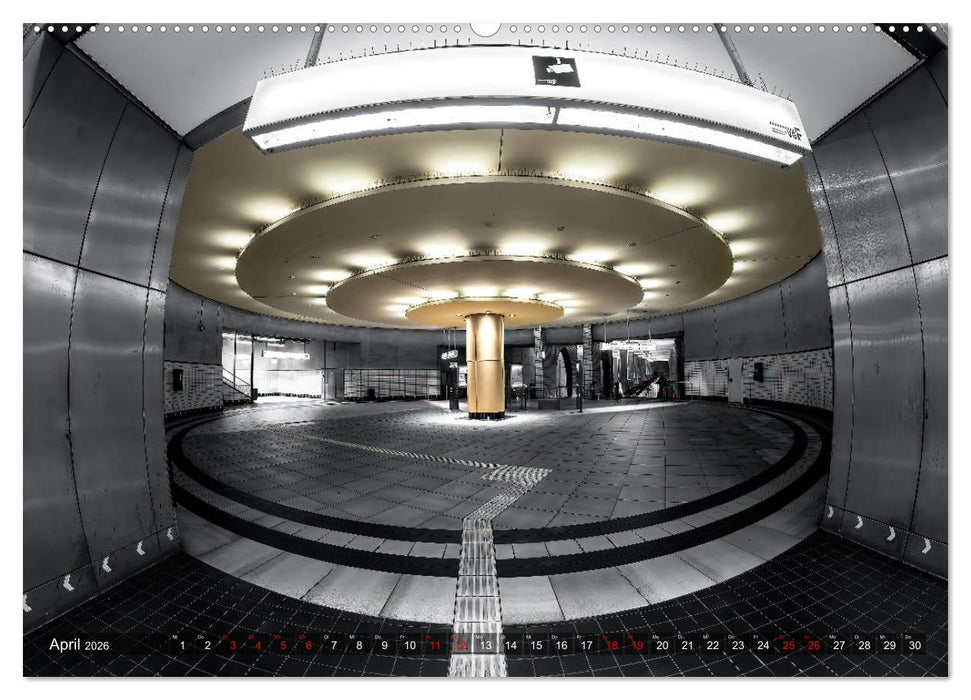 MAINHATTEN architektur kunst (CALVENDO Premium Wandkalender 2026)