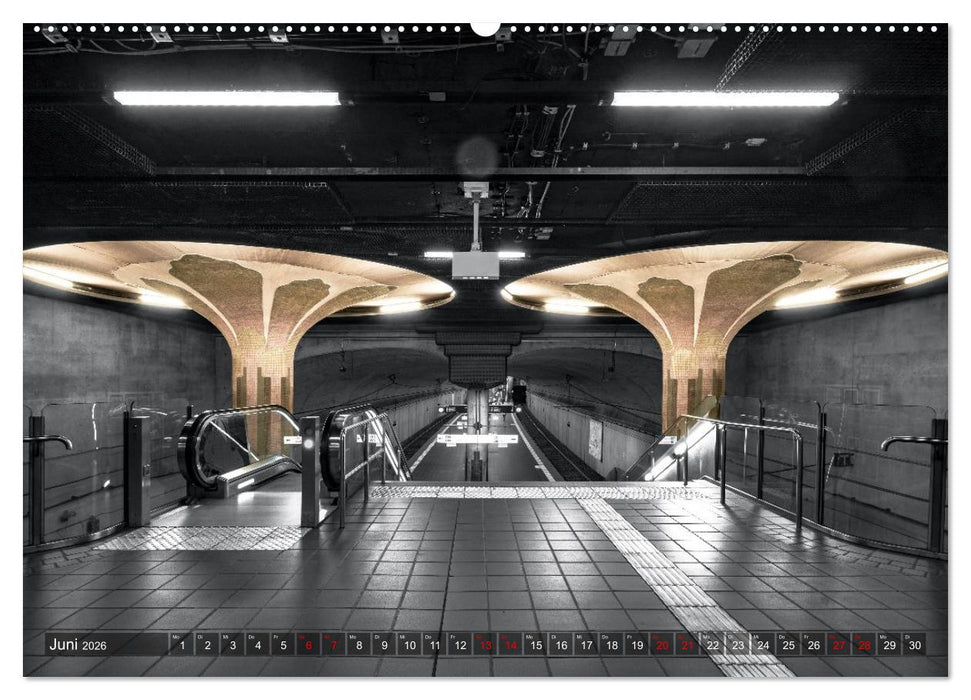 MAINHATTEN architektur kunst (CALVENDO Premium Wandkalender 2026)