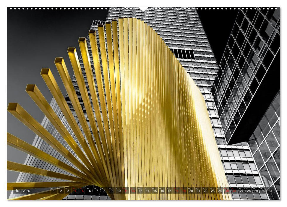 MAINHATTEN architektur kunst (CALVENDO Premium Wandkalender 2026)