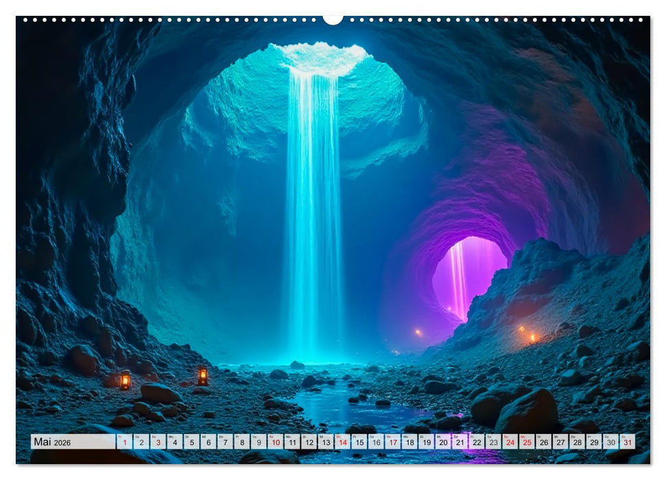 Fabelhafte Orte – Landschaften aus Märchen und Sagen (CALVENDO Wandkalender 2026)