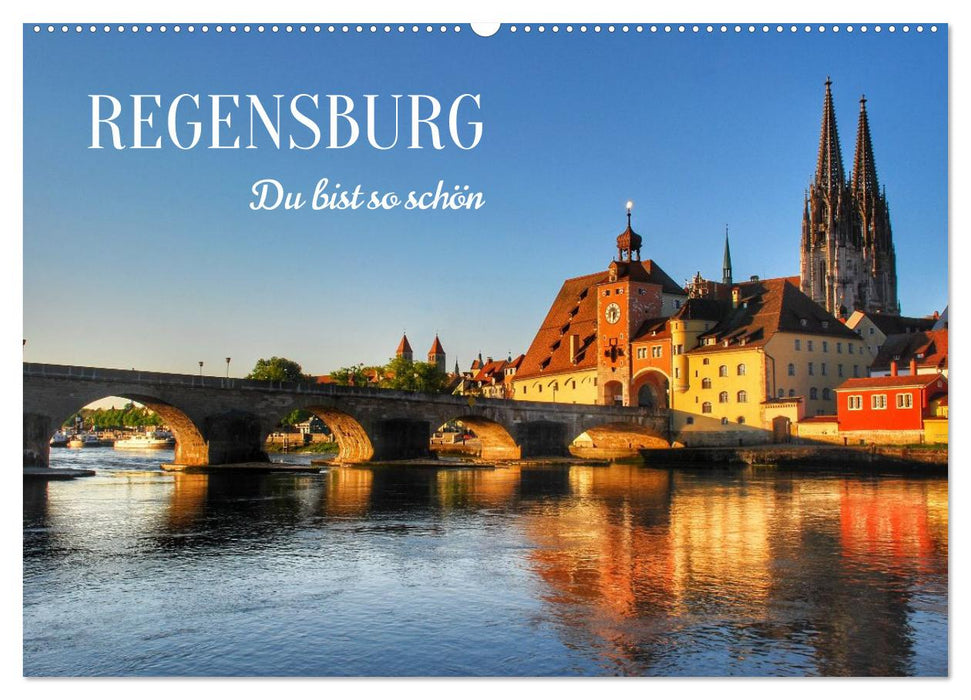 Regensburg. Du bist so schön (CALVENDO Wandkalender 2026)