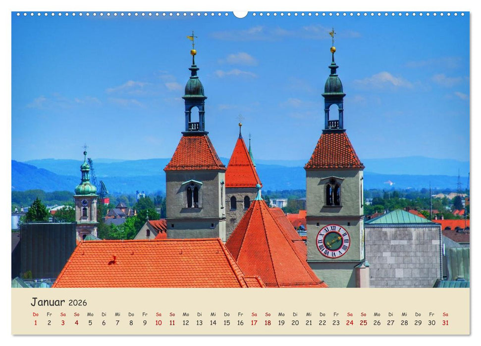 Regensburg. Du bist so schön (CALVENDO Wandkalender 2026)