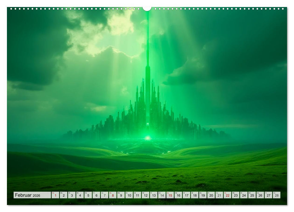 Fabelhafte Orte – Landschaften aus Märchen und Sagen (CALVENDO Premium Wandkalender 2026)