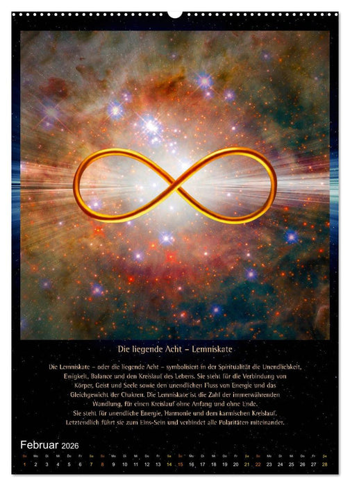 Heilige Geometrie und Bilder der Neuen Zeit (CALVENDO Wandkalender 2026)