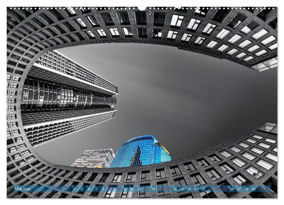 MAINHATTEN architektur kunst (CALVENDO Wandkalender 2026)