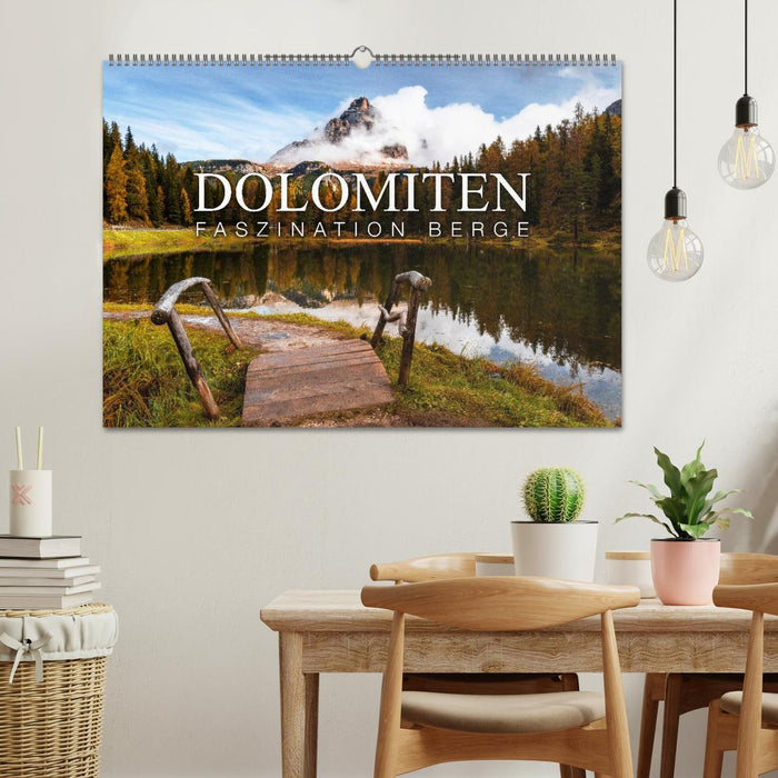 Die Dolomiten - Faszination Berge (CALVENDO Wandkalender 2026)