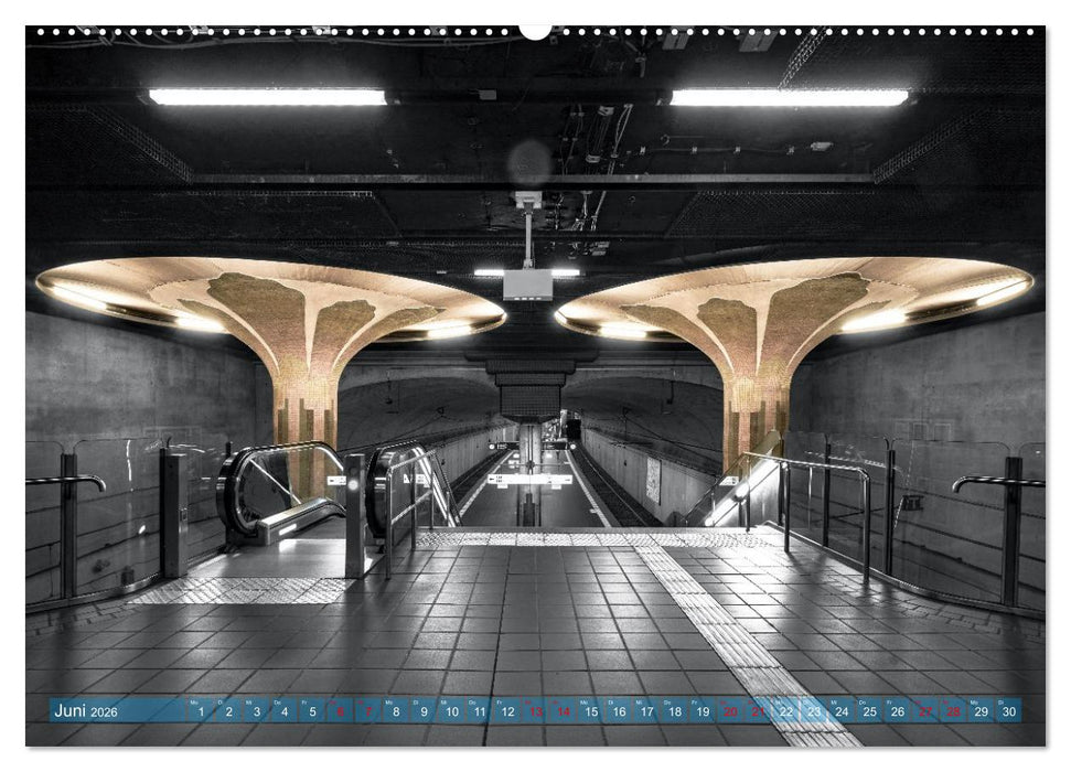 MAINHATTEN architektur kunst (CALVENDO Premium Wandkalender 2026)