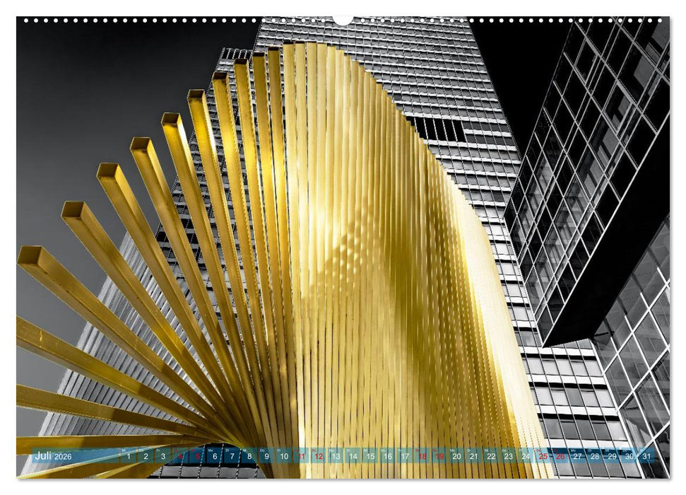 MAINHATTEN architektur kunst (CALVENDO Premium Wandkalender 2026)