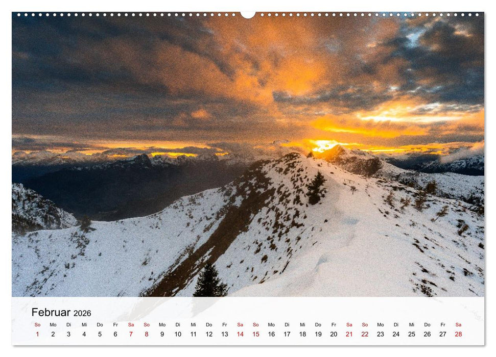 Die Dolomiten - Faszination Berge (CALVENDO Premium Wandkalender 2026)