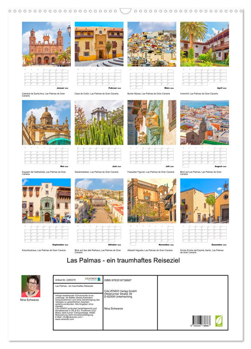 Las Palmas - ein traumhaftes Reiseziel (CALVENDO Wandkalender 2026)