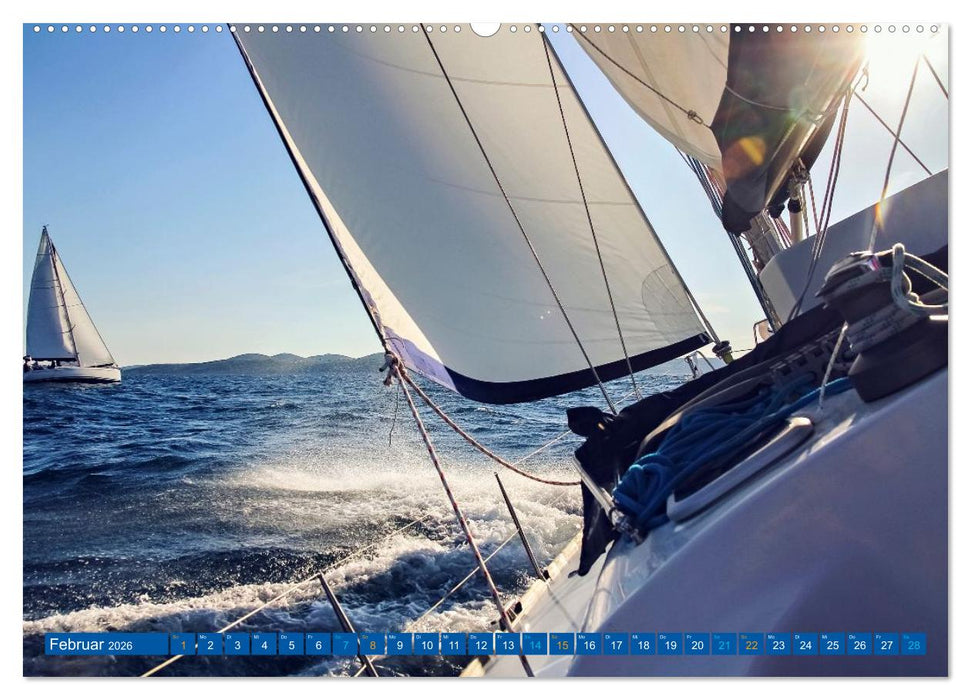 SEGELN - unterwegs mit dem Wind (CALVENDO Wandkalender 2026)